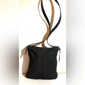 Coach nlyon vintage Elegant Black crossbody Bag
